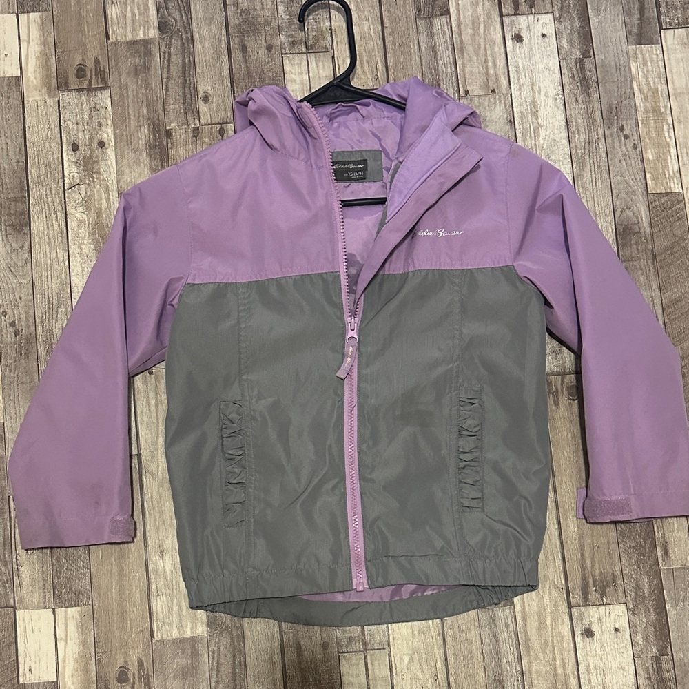 Eddie Bauer girls windbreaker/rainjacket